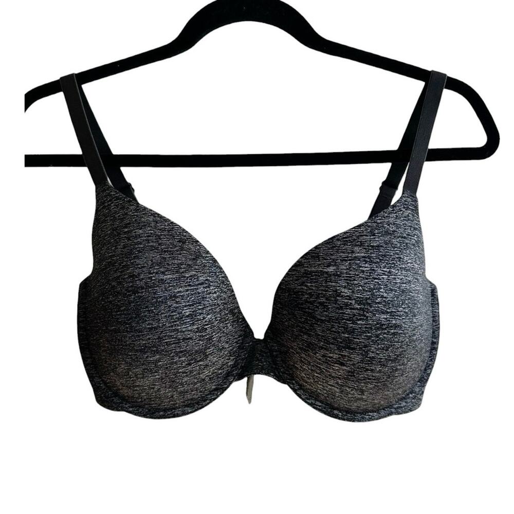 Victoria’s Secret Uplift Semi Demi T-Shirt Bra Grey 36 DD